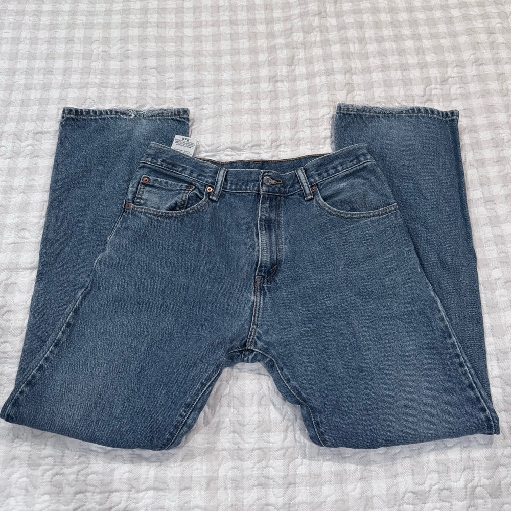 517 Levi's Men's Straight Blue Jeans